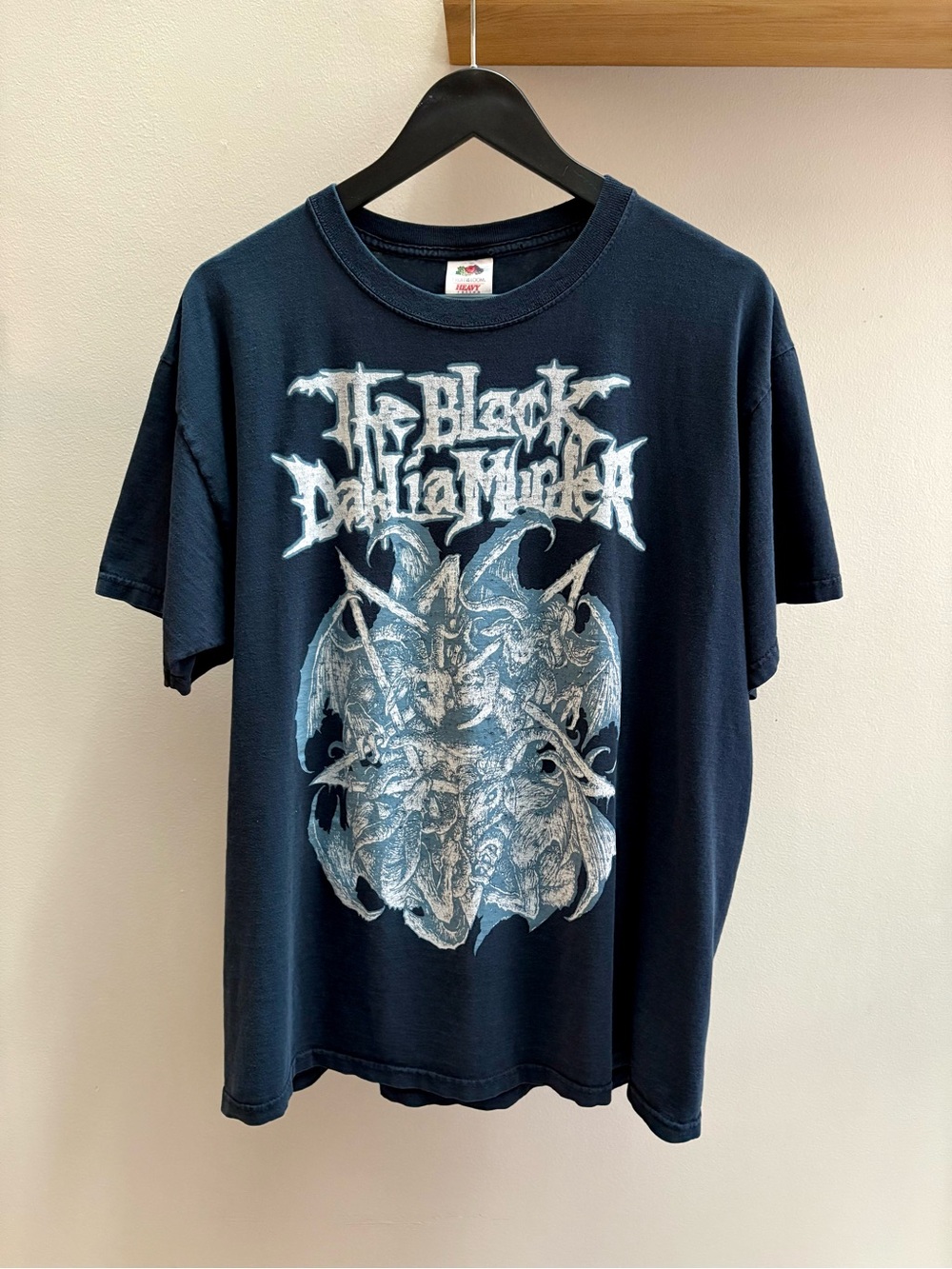The Black Dahlia Murder VTG Y2K black pentagram t-shirt L Fruit of the Loom